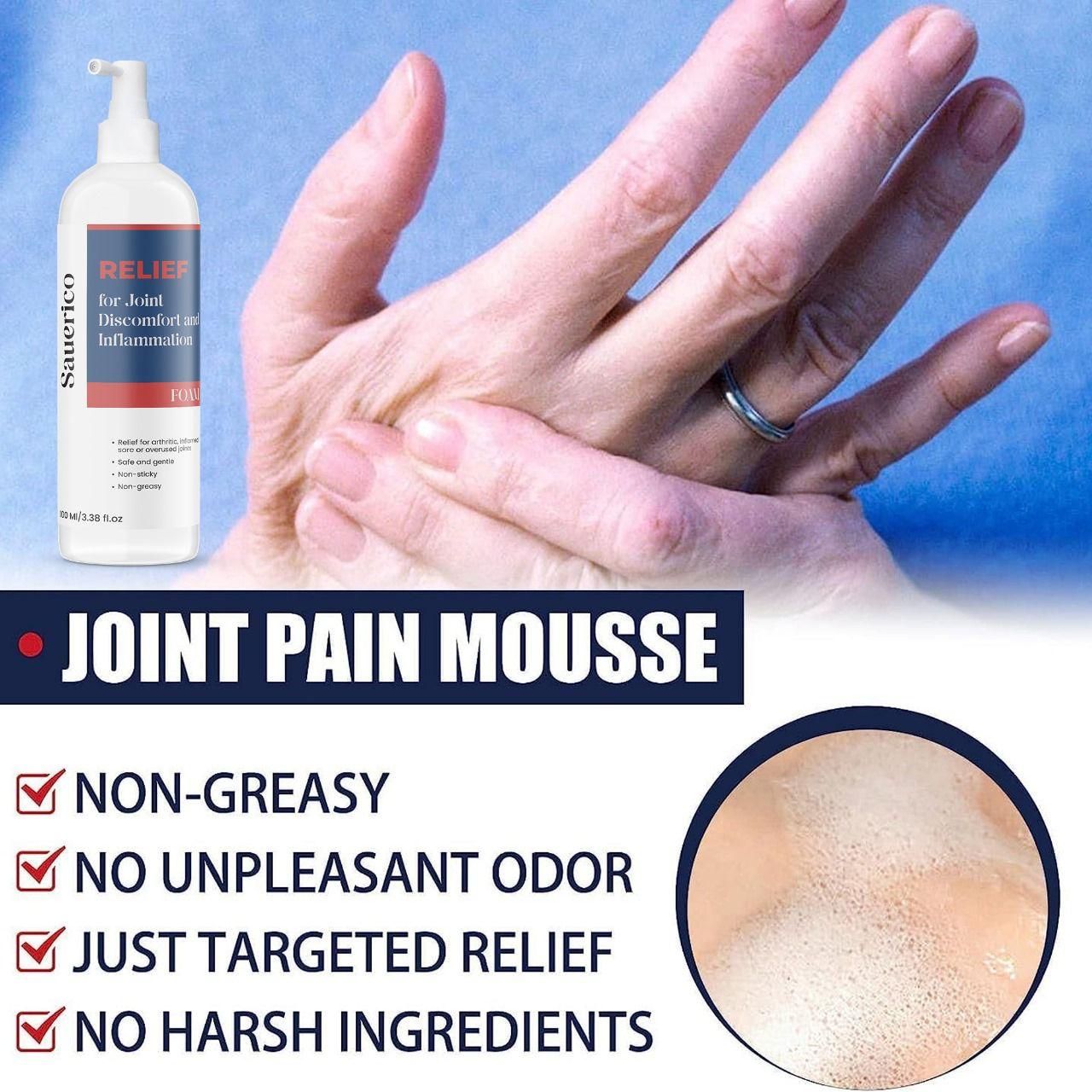 Relief for Joint Discomfort and Inflammation Foam 200 ML Pack of 2