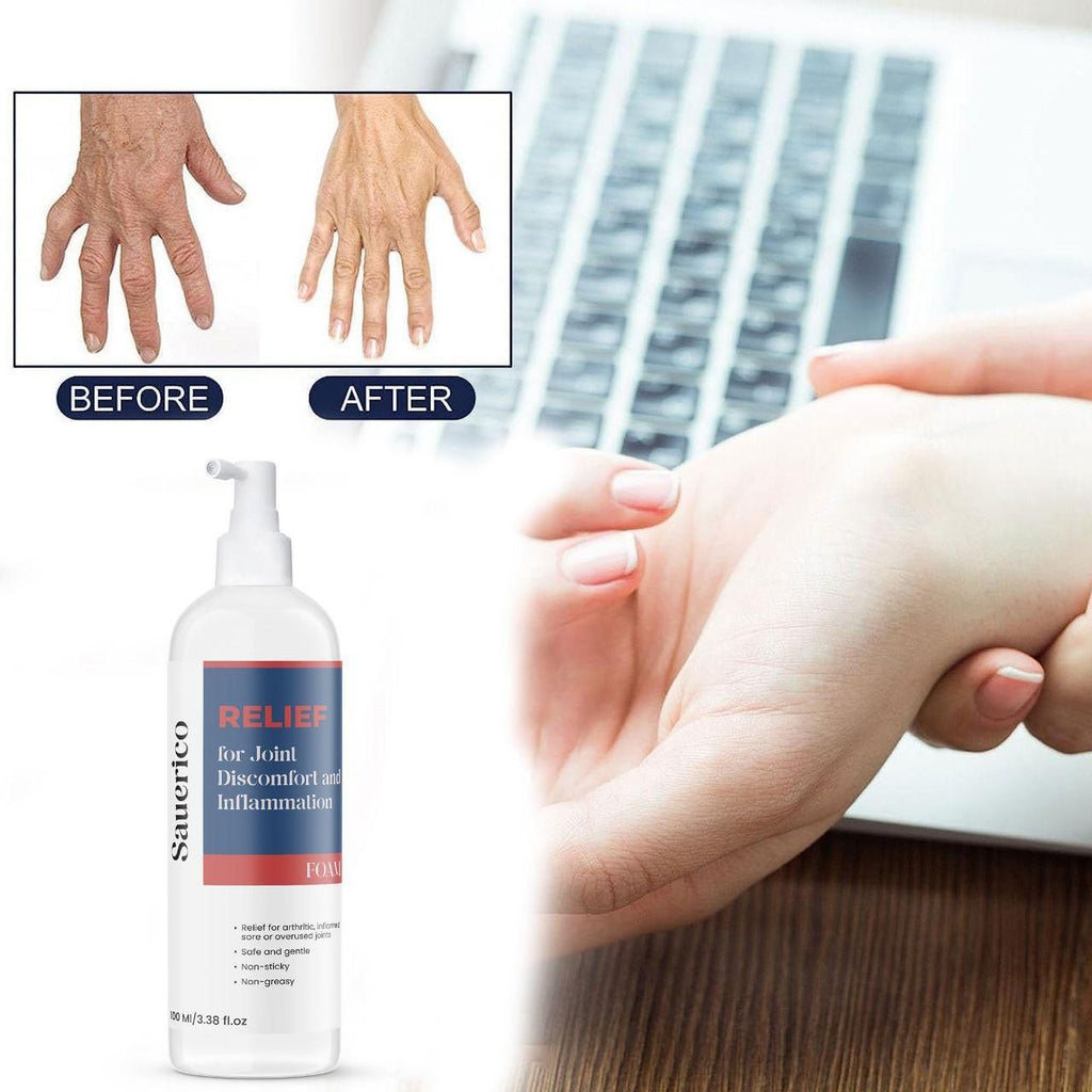 Relief for Joint Discomfort and Inflammation Foam 200 ML Pack of 2