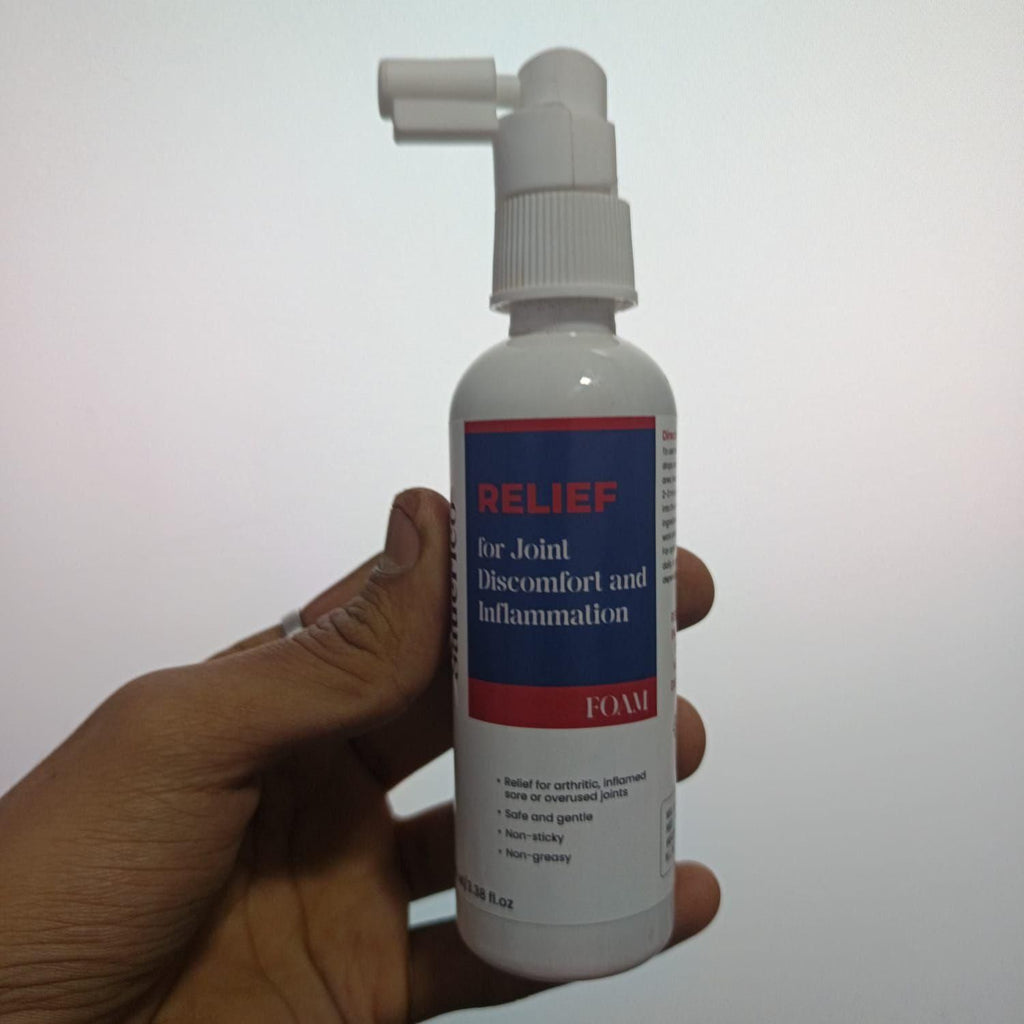 Relief for Joint Discomfort and Inflammation Foam 200 ML Pack of 2